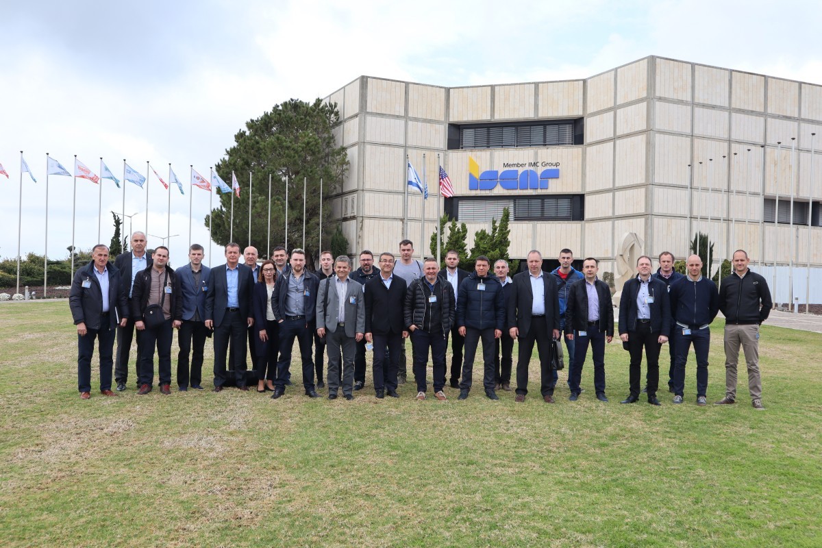 We visited company ISCAR in Israel